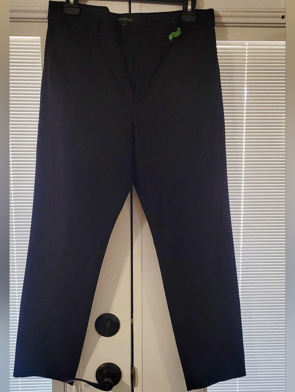 Banana Republic Black Sloan Crop Dress Pants